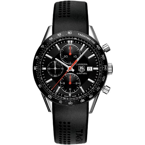 Tag Heuer Carrera Chronograph Black Dial Men's Watch CV2014-FT6014